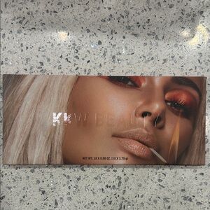 NEW!! KKW Beauty Eyeshadow Palette - Bold Orange and Cream